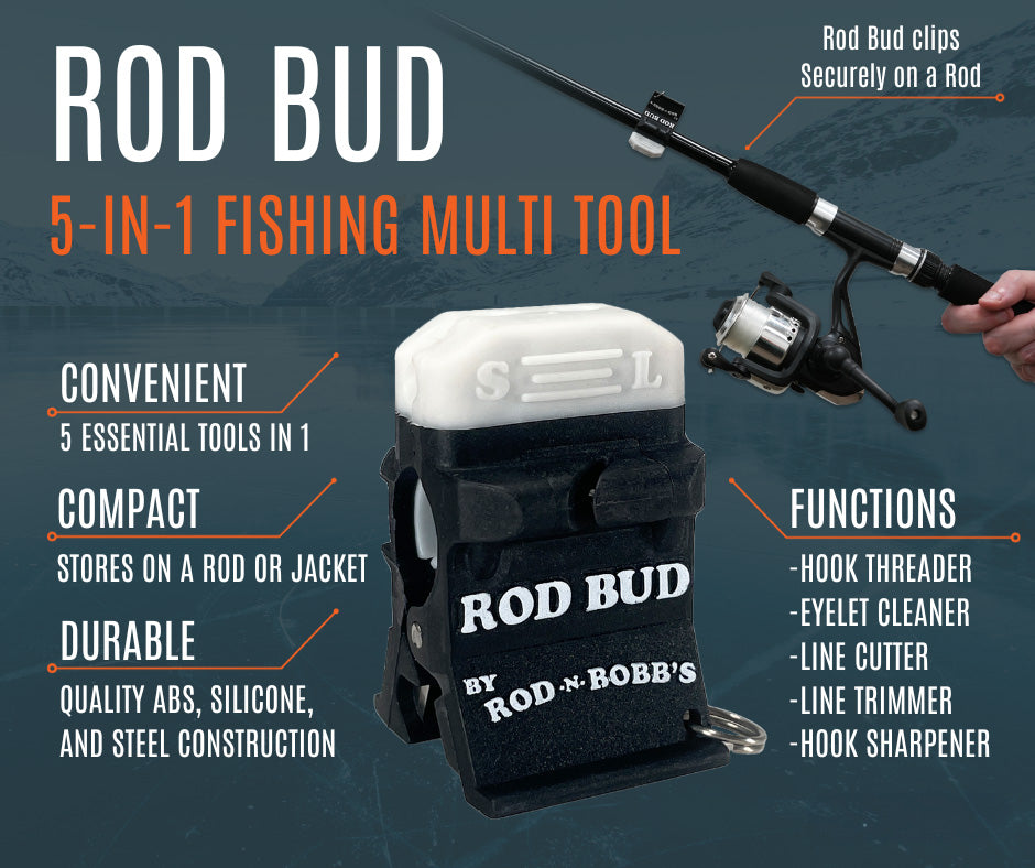 Rod Bud: The Ultimate ICE, FLY & Summer Fishing Tool