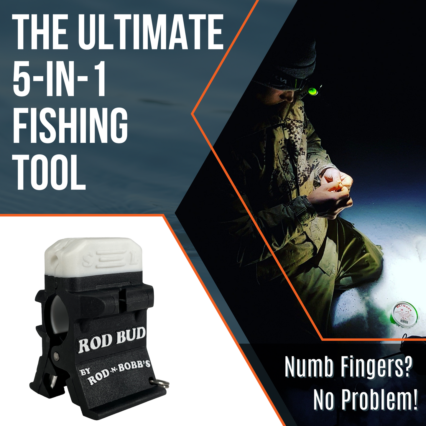 Rod Bud: The Ultimate ICE, FLY & Summer Fishing Tool