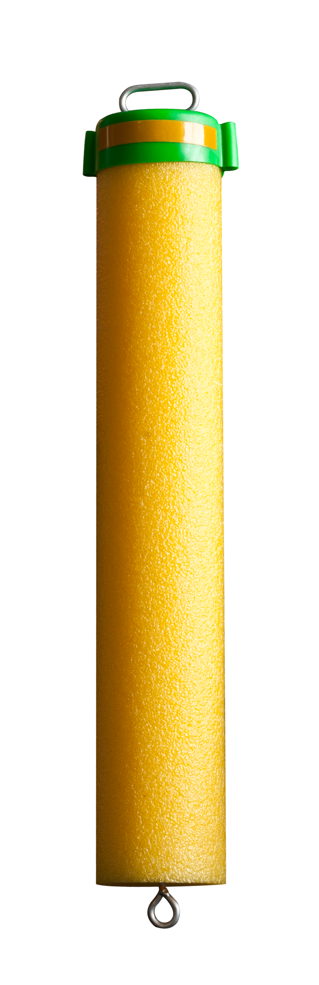 Rod-N-Bobbs® Tackle Beacon® Catfish 17" Yellow Fishn' Noodle with Integrated Light Stick and Flag Holder