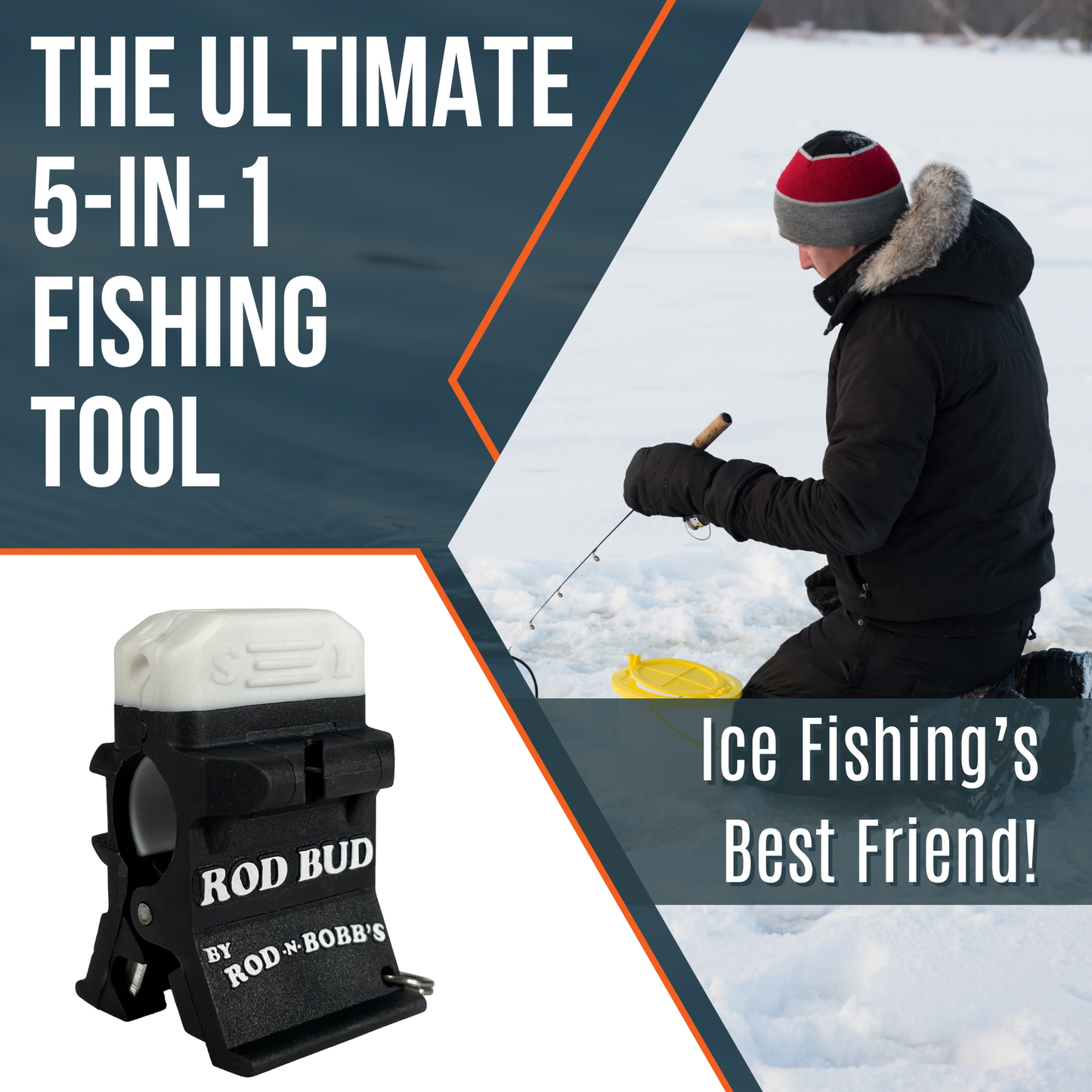 Rod Bud: The Ultimate ICE, FLY & Summer Fishing Tool