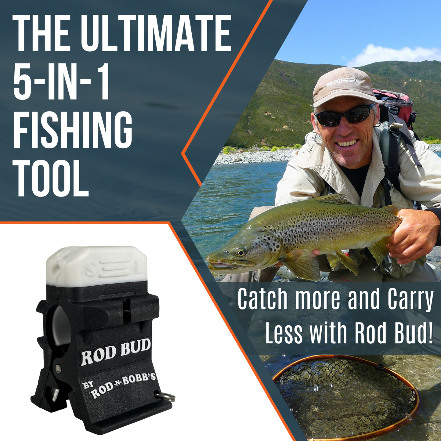 Rod Bud: The Ultimate ICE, FLY & Summer Fishing Tool