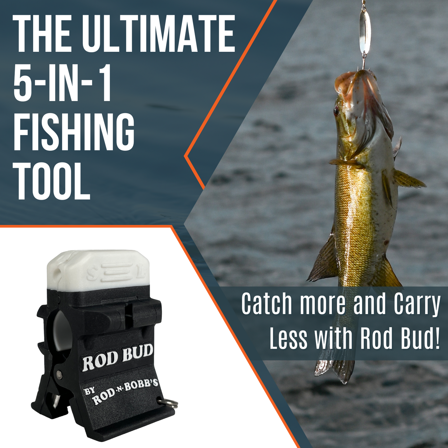 Rod Bud: The Ultimate ICE, FLY & Summer Fishing Tool