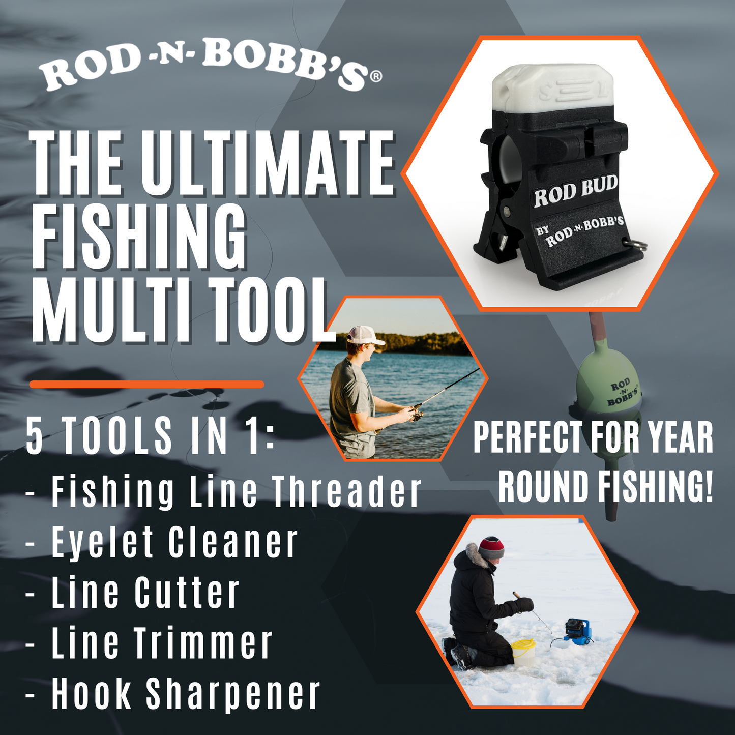 Rod Bud: The Ultimate ICE, FLY & Summer Fishing Tool