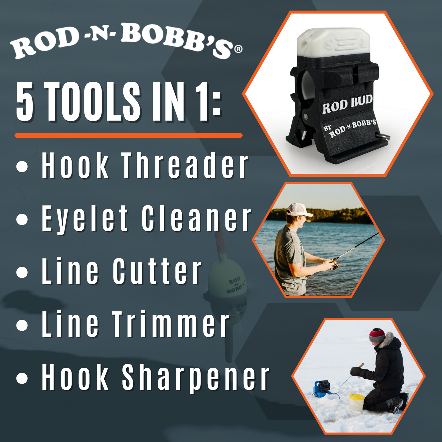 Rod Bud: The Ultimate ICE, FLY & Summer Fishing Tool