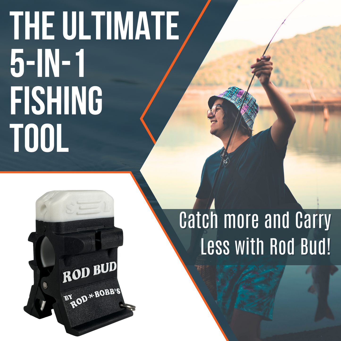 Rod Bud: The Ultimate ICE, FLY & Summer Fishing Tool