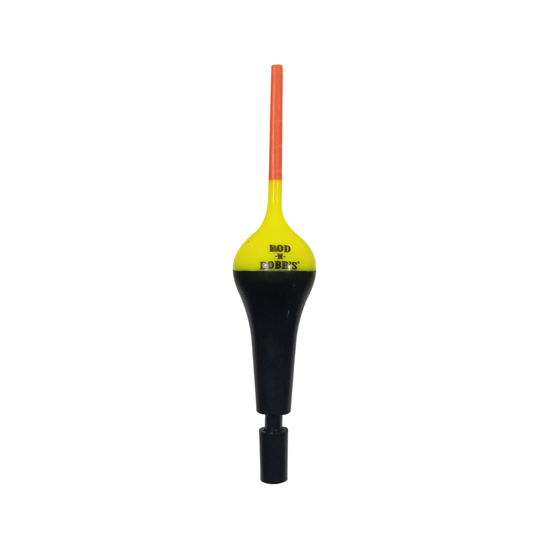 5 Inch Blast Off fishing rocket bobbers - Yellow