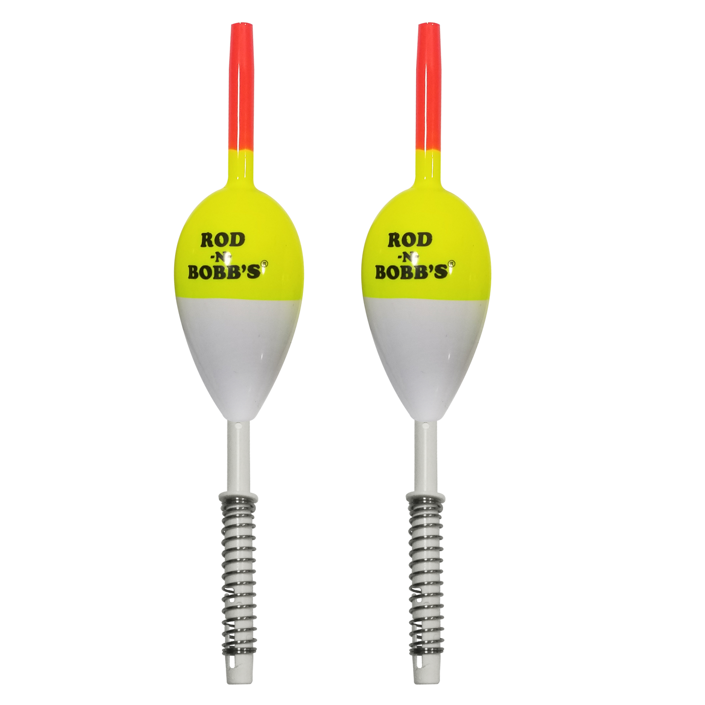 1 inch oval fishing bobbers that works for fixed float, bottom slip, or center slip rigging. 2 Pack