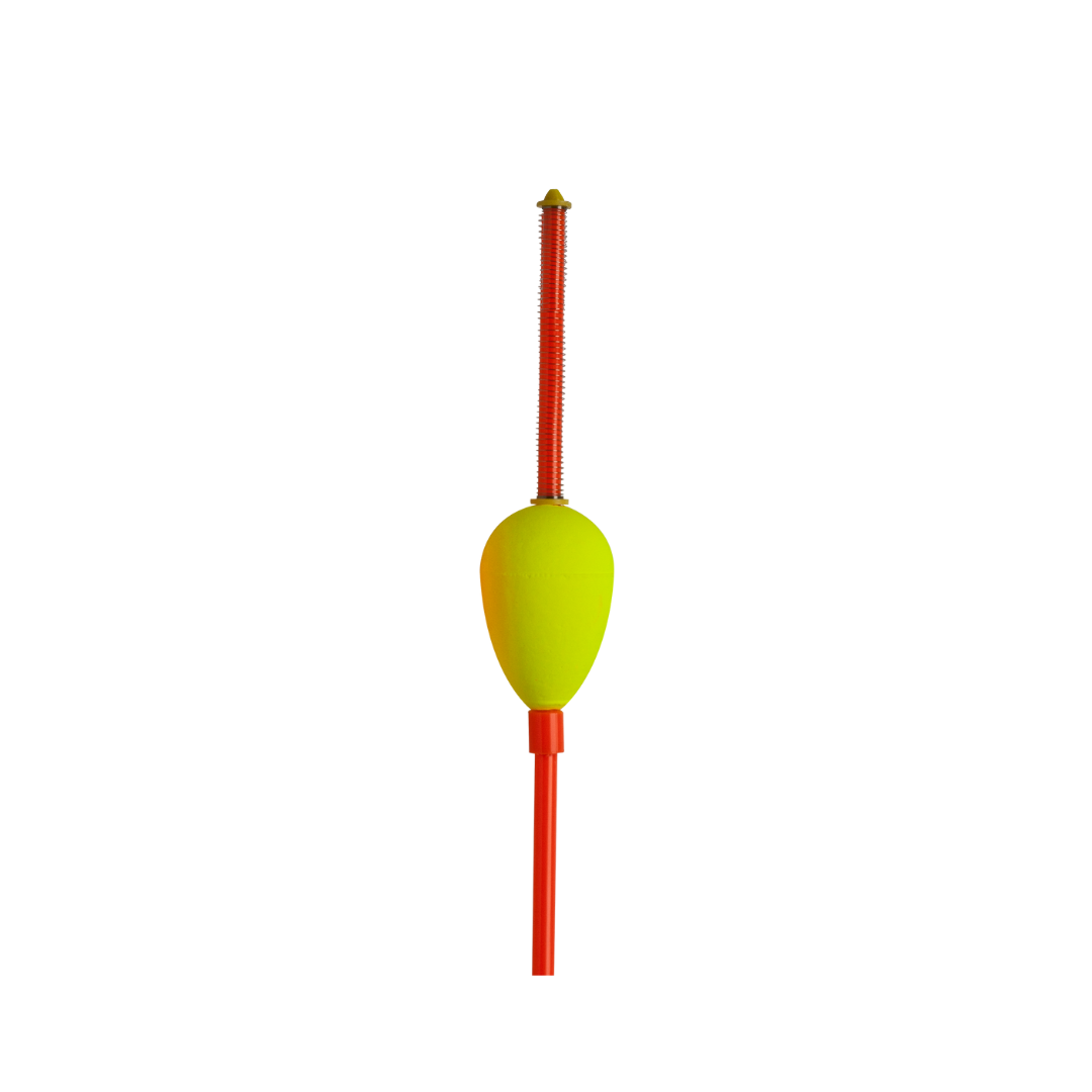 The Boss Slip Bobber for Fishing - Yellow - 1 1/4 inch