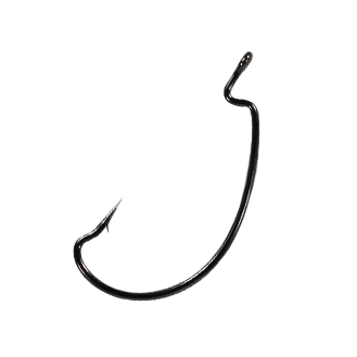 Wide Gap Magnum Worm with Welded Eyelets - Zoneloc Fish Hook