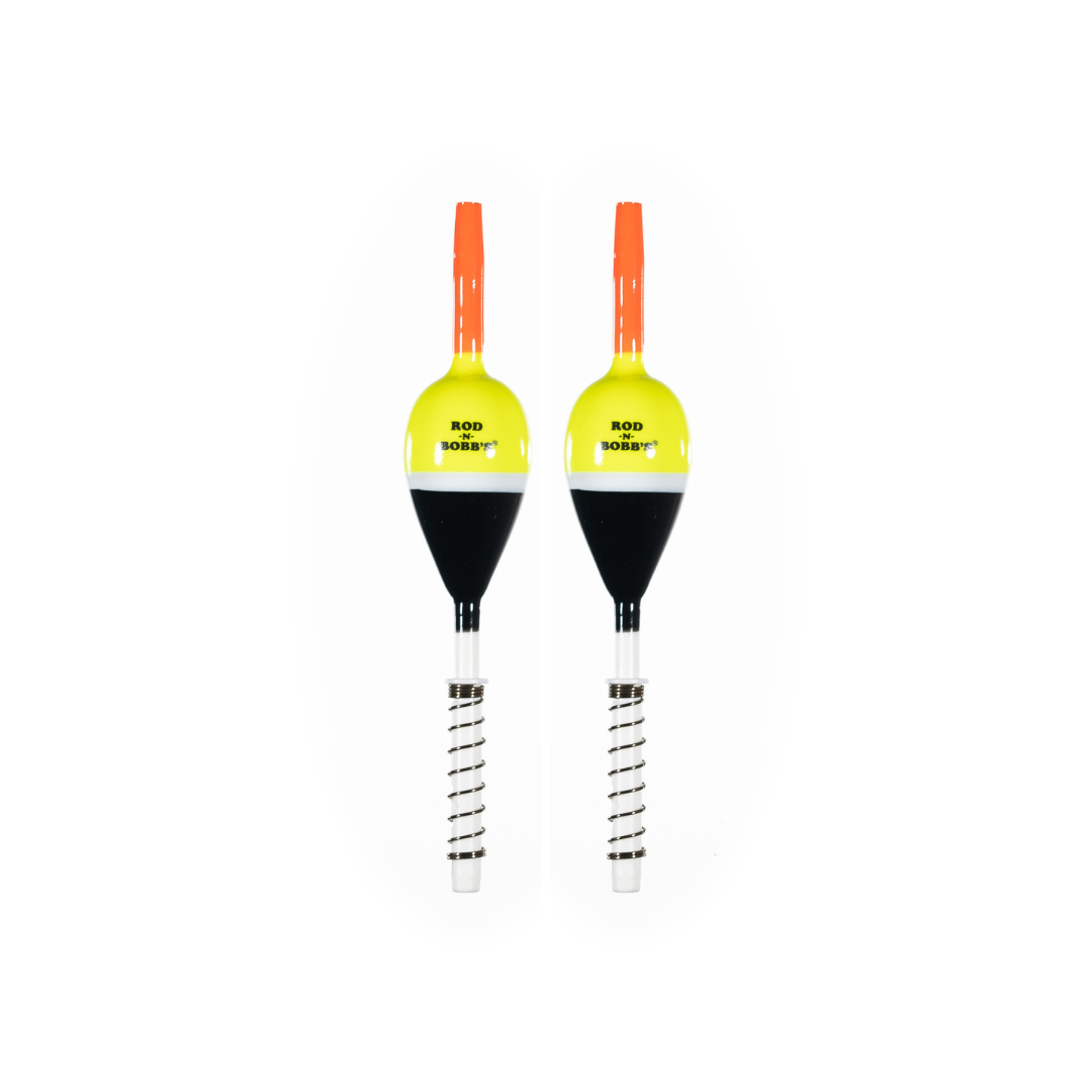 RevolutionX 3-In-One Glow Fishing Bobbers (2-Pack) | Night Fishing Float System
