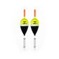 RevolutionX 3-In-One Glow Fishing Bobbers (2-Pack) | Night Fishing Float System