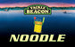 Rod-N-Bobbs® Tackle Beacon® Catfish 17" Yellow Fishn' Noodle with Integrated Light Stick and Flag Holder