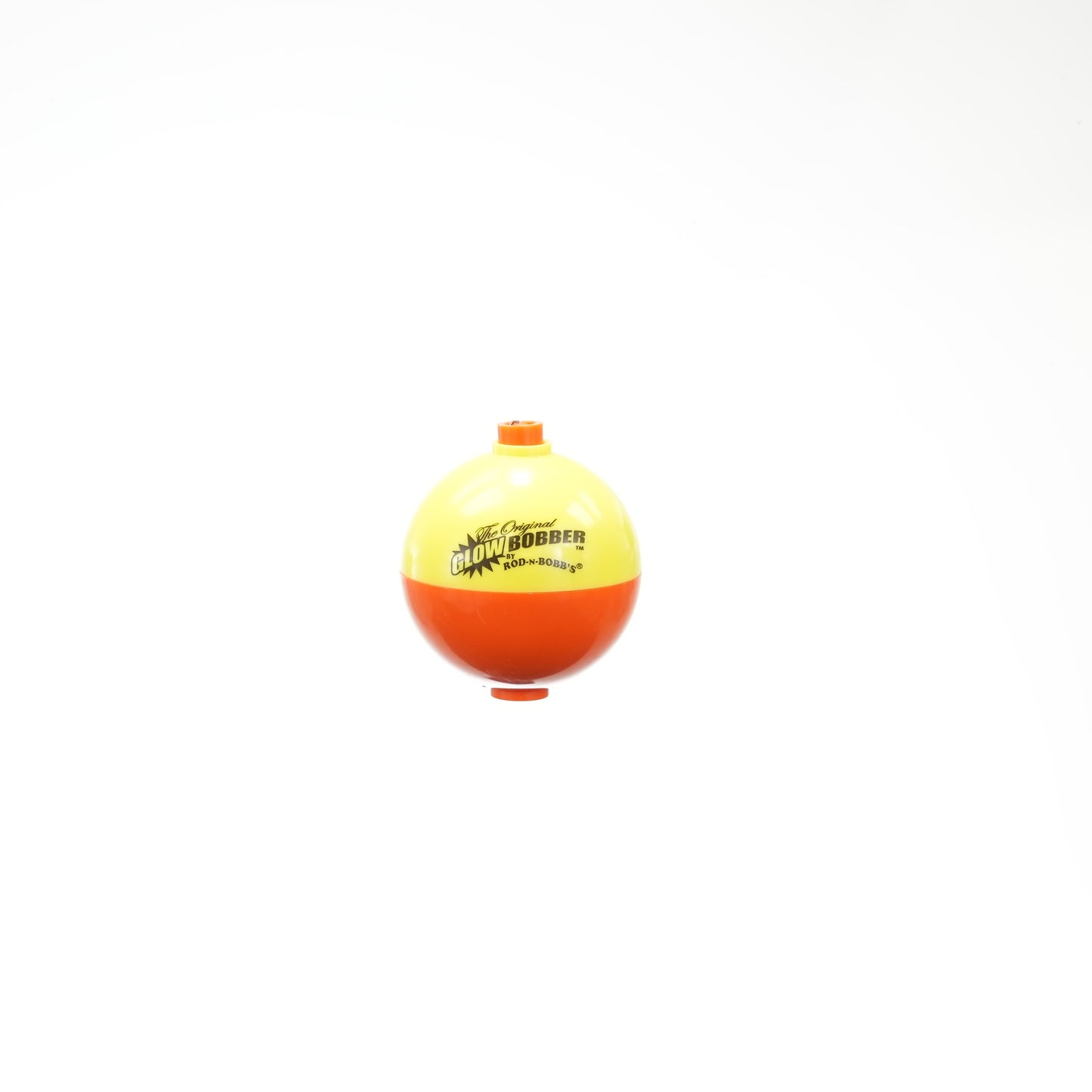 While Supplies Last - Rod-N-Bobbs® Original Glow Bobber Orange & Yellow Bobber  - 2"