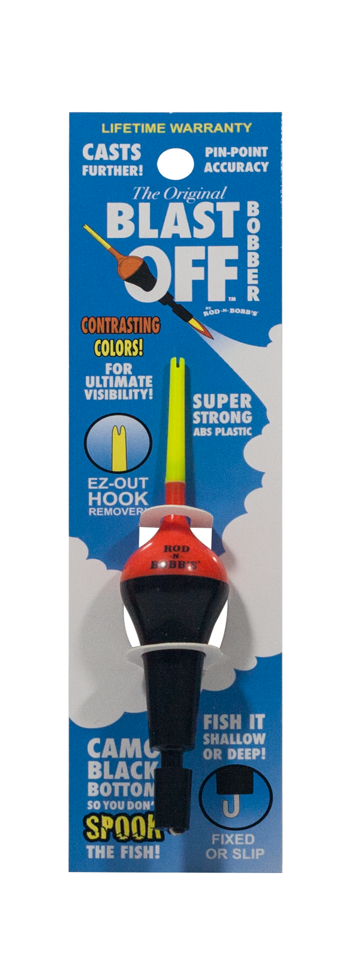 Blast Off Bobber - Black Bottom