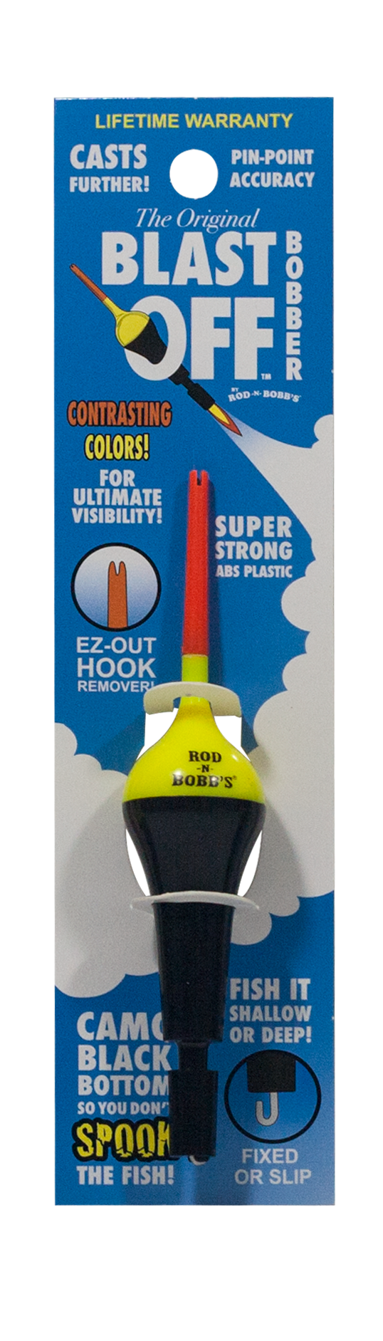 Blast Off Bobber - Black Bottom