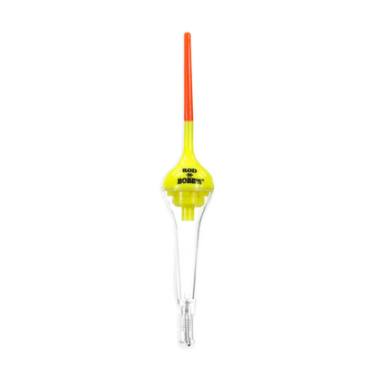 Rod-N-Bobbs® Blast Off Bobber Yellow Body with Clear Bottom
