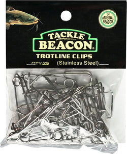 Rod-N-Bobbs® Tackle Beacon® Catfish Trotline Clip  (25 Pack)