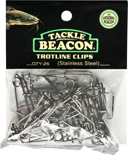 Rod-N-Bobbs® Tackle Beacon® Catfish Trotline Clip  (25 Pack)