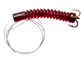 Rod-N-Bobbs® Tackle Beacon® Catfish Red Dip Bait Worm Treble Hook (3 Pack) - #6 Hook Size