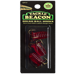 Rod-N-Bobbs® Tackle Beacon® Catfish Red Dough Ball Treble Hook (3 Pack) - #4 Hook Size