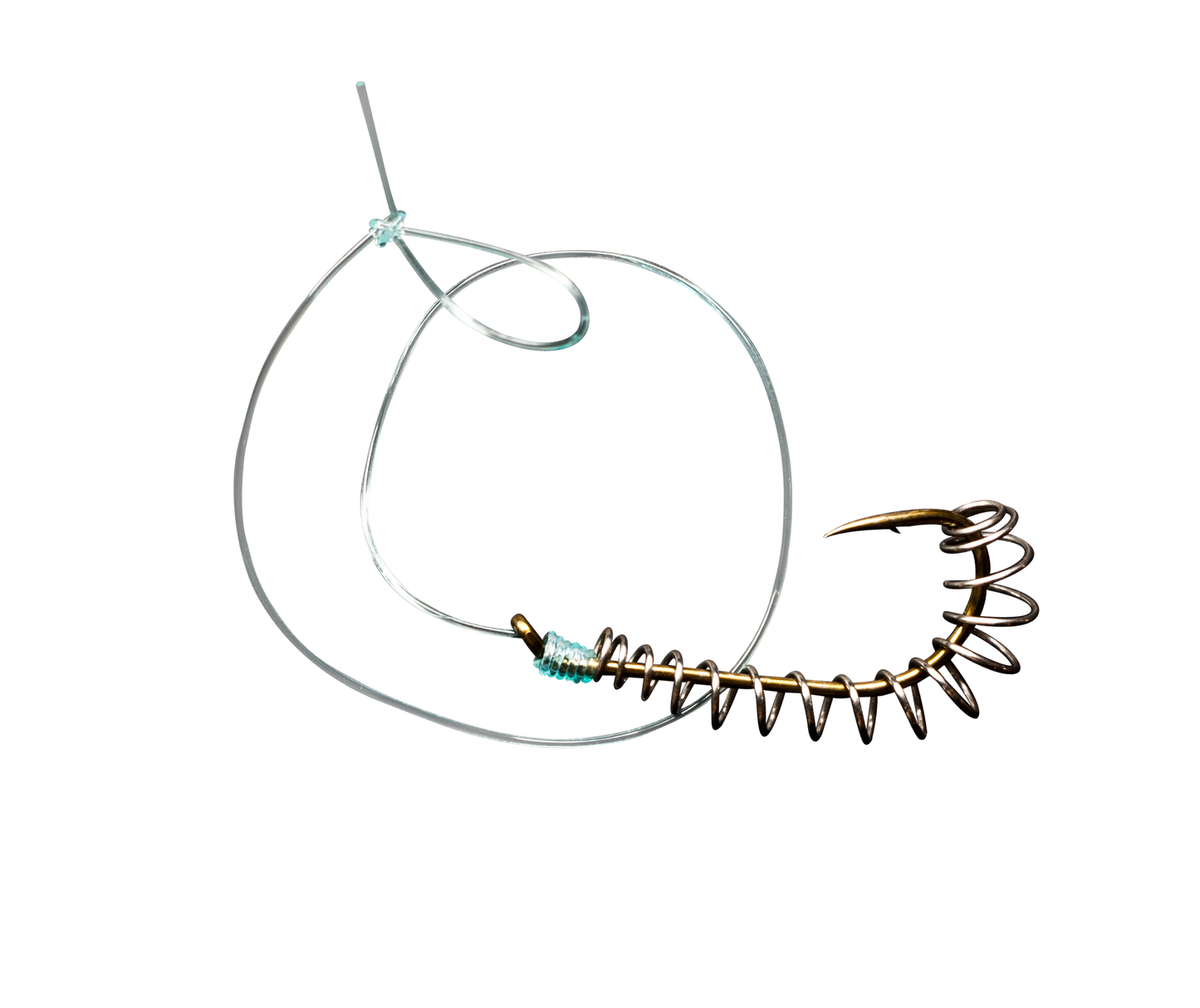 Rod-N-Bobbs® Tackle Beacon® Catfish Dough Bait Spring J Hook (4 Pack) - 4/0 Hook Size