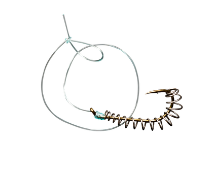 Rod-N-Bobbs® Tackle Beacon® Catfish Dough Bait Spring J Hook (4 Pack) - 4/0 Hook Size