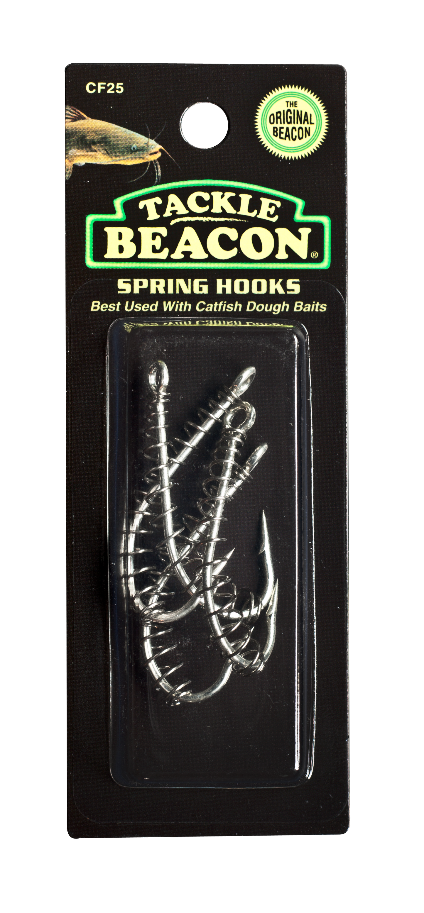 Rod-N-Bobbs® Tackle Beacon® Catfish Dough Bait Spring J Hook (4 Pack) - 4/0 Hook Size