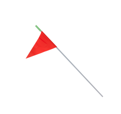 Rod-N-Bobbs® Tackle Beacon® Catfish 12-1/2" Orange Fishn' Flag