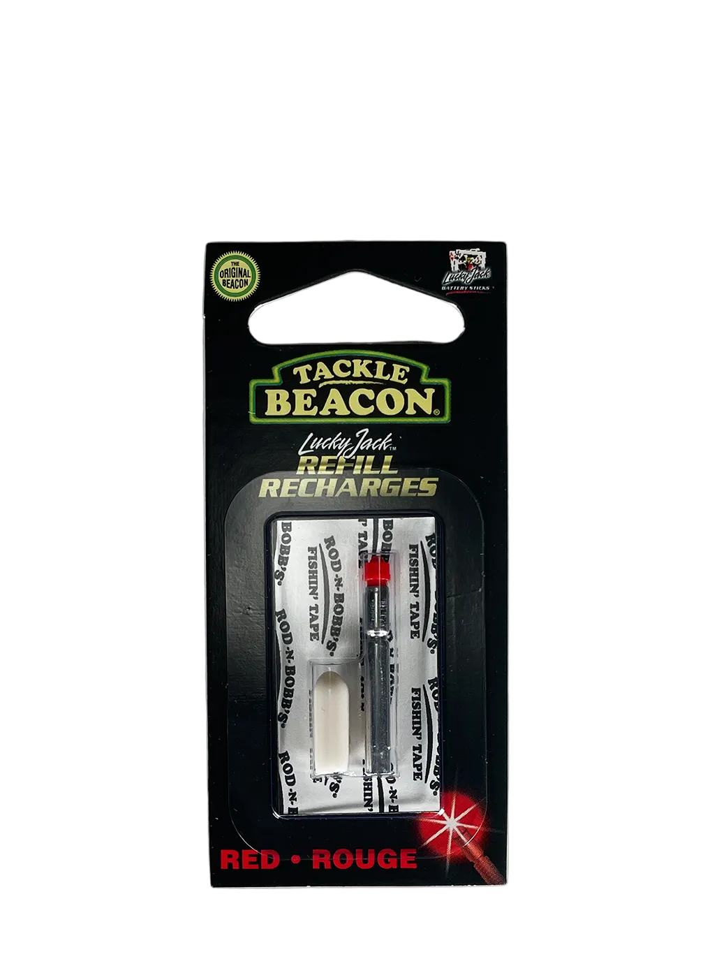 Rod-N-Bobb's Super Glow Lighted Fishing Bobber - Large Red