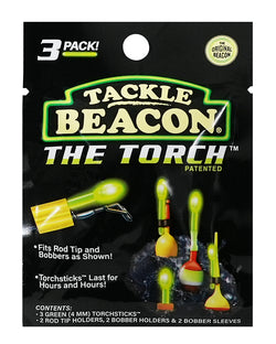 Rod-N-Bobbs® Tackle Beacon Green Lightstick  (3 Pack)