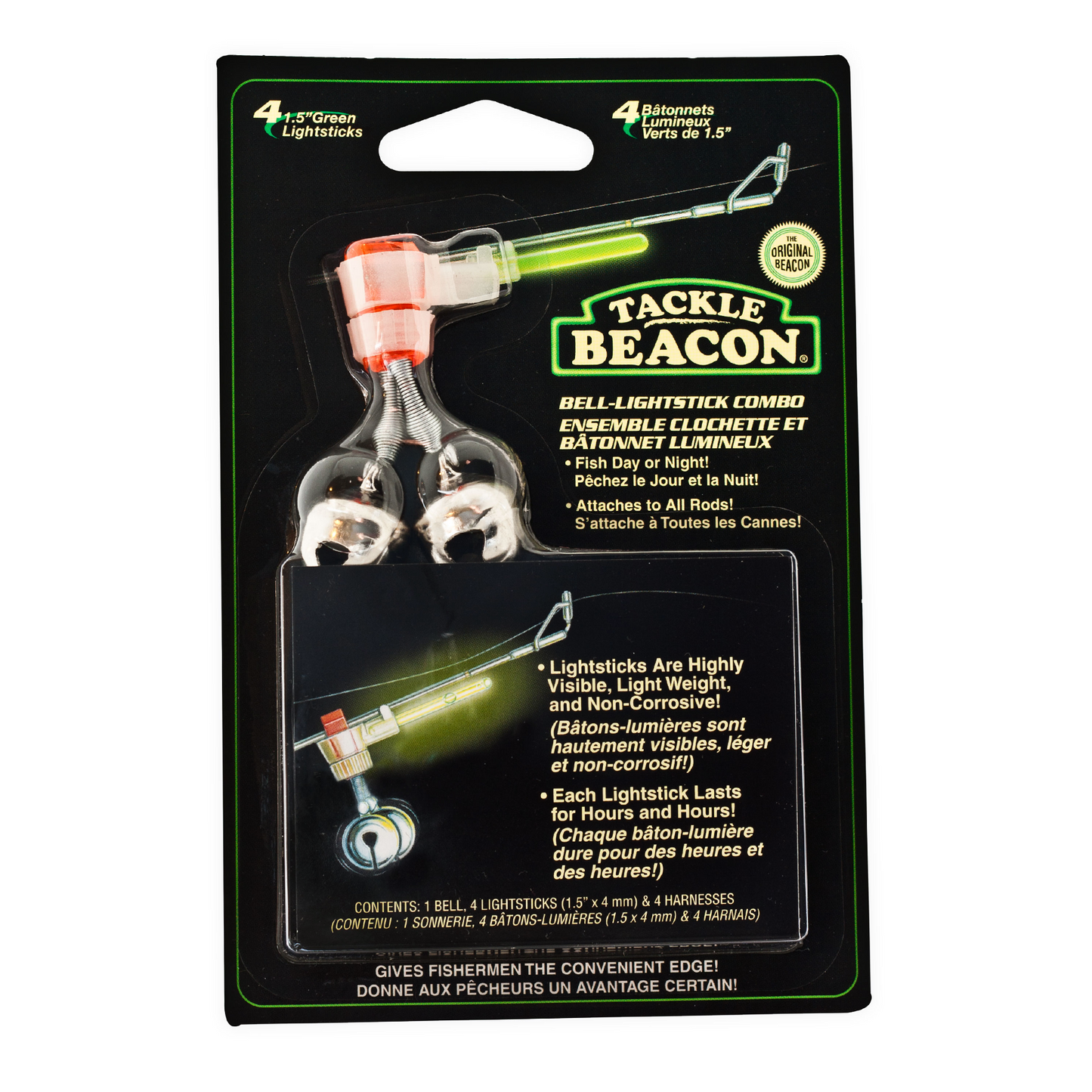 Fishing Rod Bell Lightstick Combo