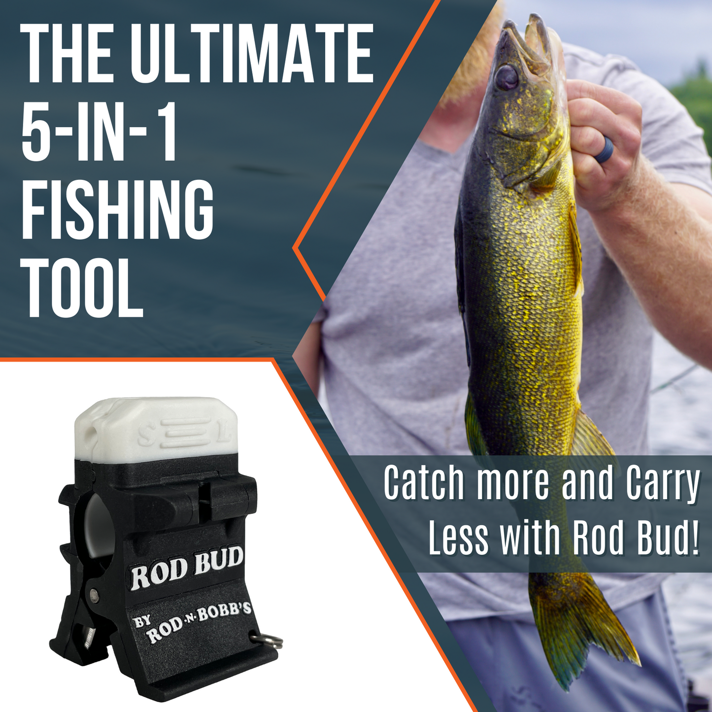 Rod Bud: The Ultimate ICE, FLY & Summer Fishing Tool