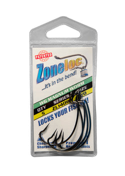 Rod-N-Bobbs® Zoneloc® Wide Gap Magnum Worm Hook (5 Pack)
