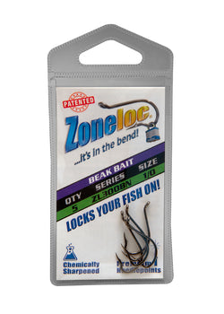 Rod-N-Bobbs® Zoneloc® Beak Bait Fish Hook (5 Pack)