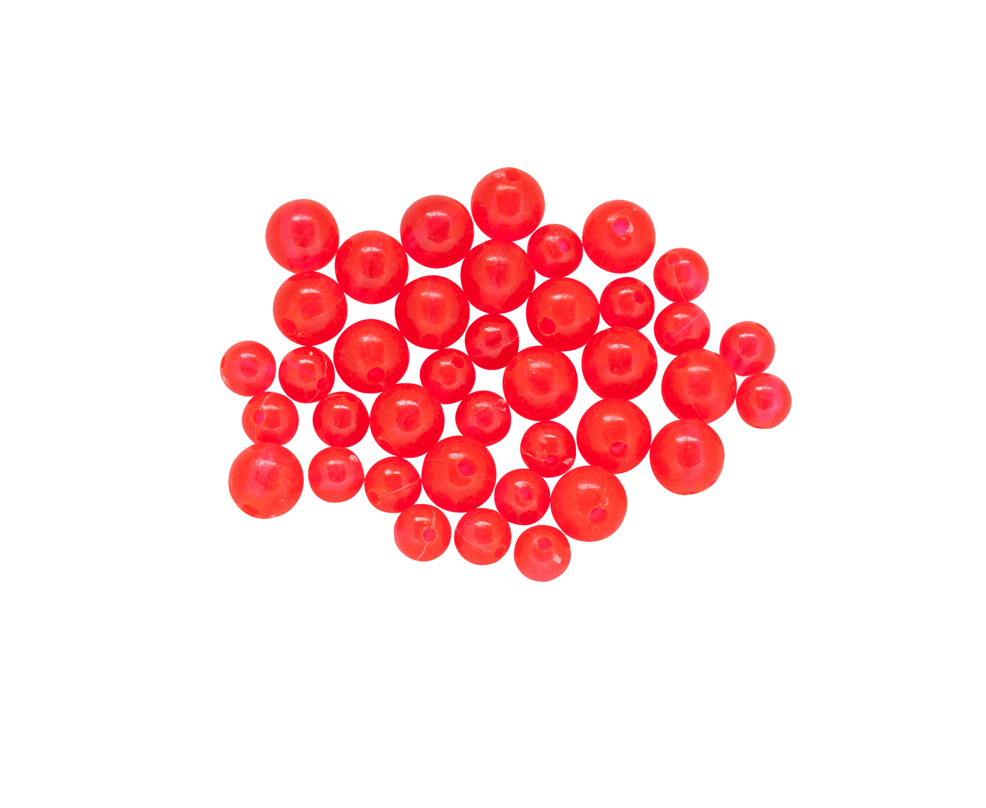 Mini Red Bead Stoppers - 4 Pack