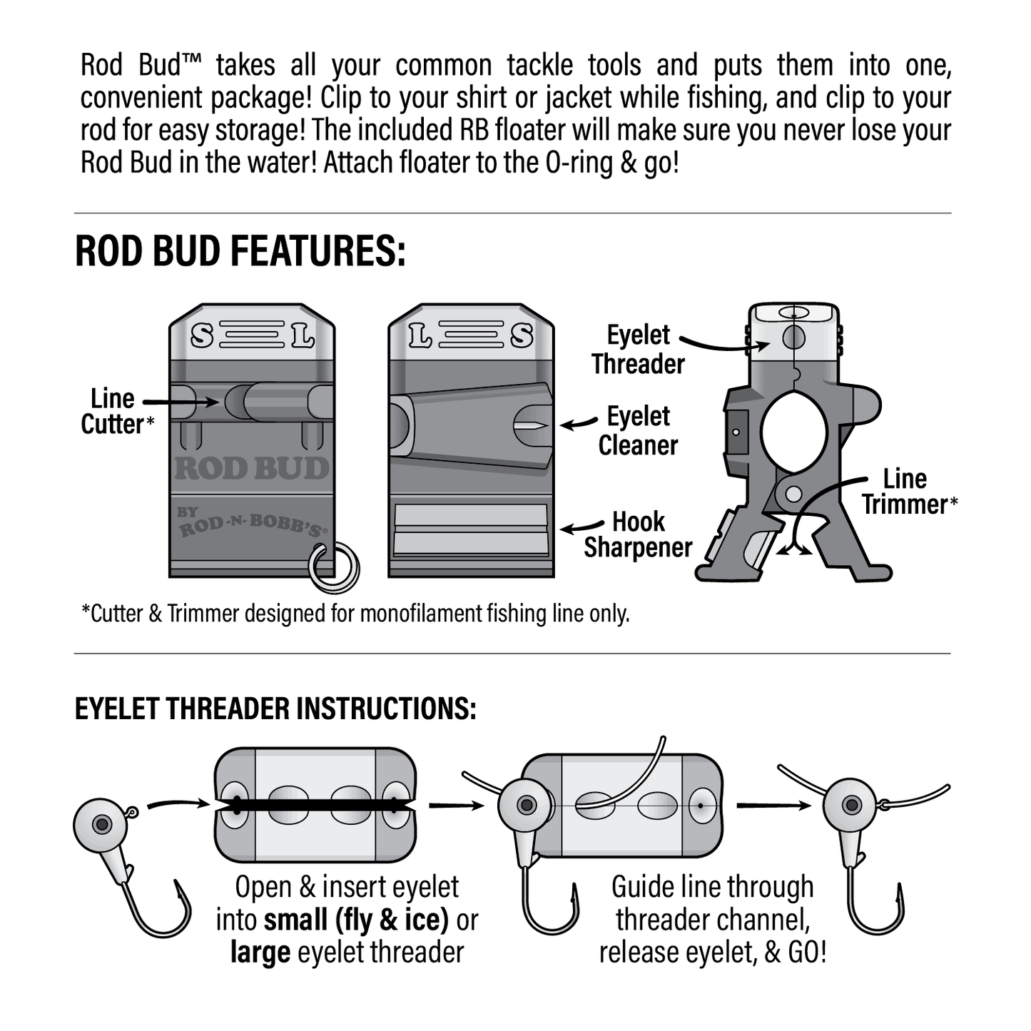 Rod Bud: The Ultimate ICE, FLY & Summer Fishing Tool