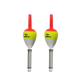 3/4 inch oval fishing bobbers that works for fixed float, bottom slip, or center slip rigging. 2 Pack